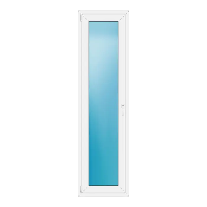 Balkontür 60x218 cm Weiß