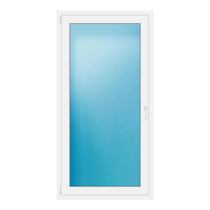 Balkontür 95x186 cm Weiß