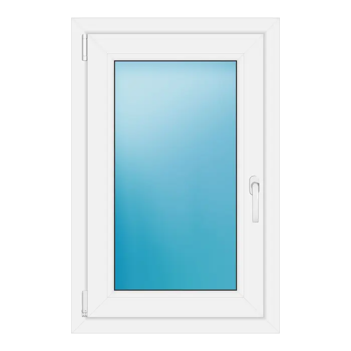 Einflügeliges Kunststofffenster 62x94 cm Weiß