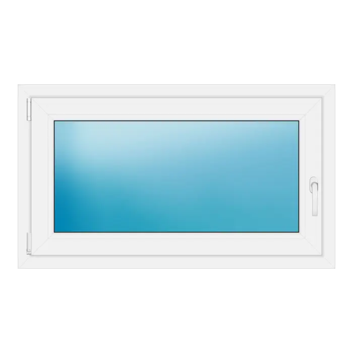 Einflügeliges Kunststofffenster 112x65 cm Weiß