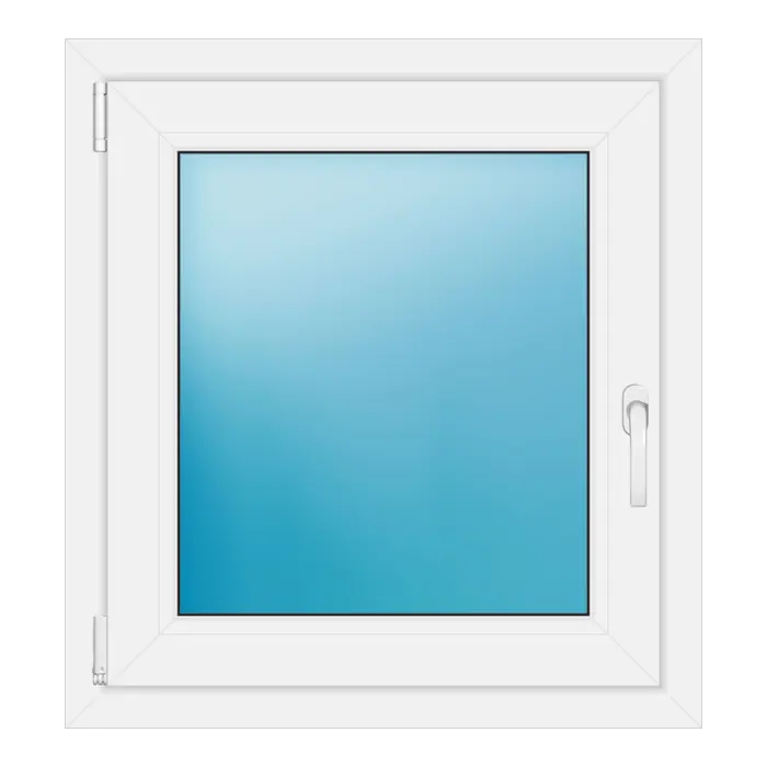 Einflügeliges Kunststofffenster 72x78 cm Weiß