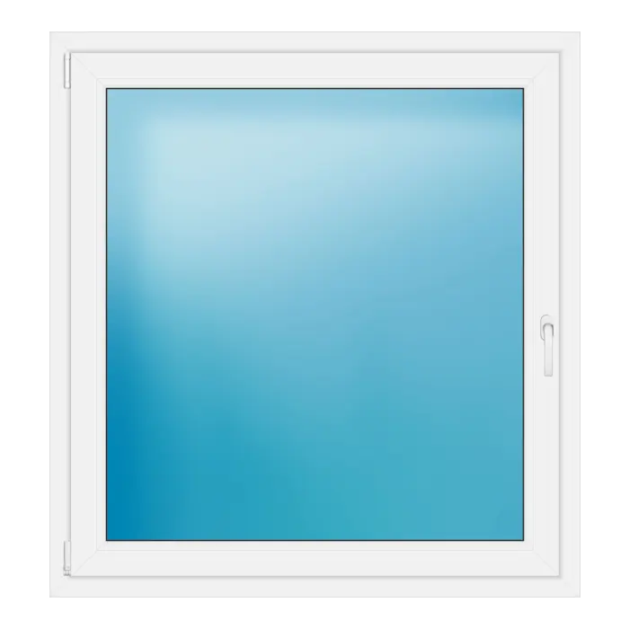 Einflügeliges Kunststofffenster 120x128 cm Weiß