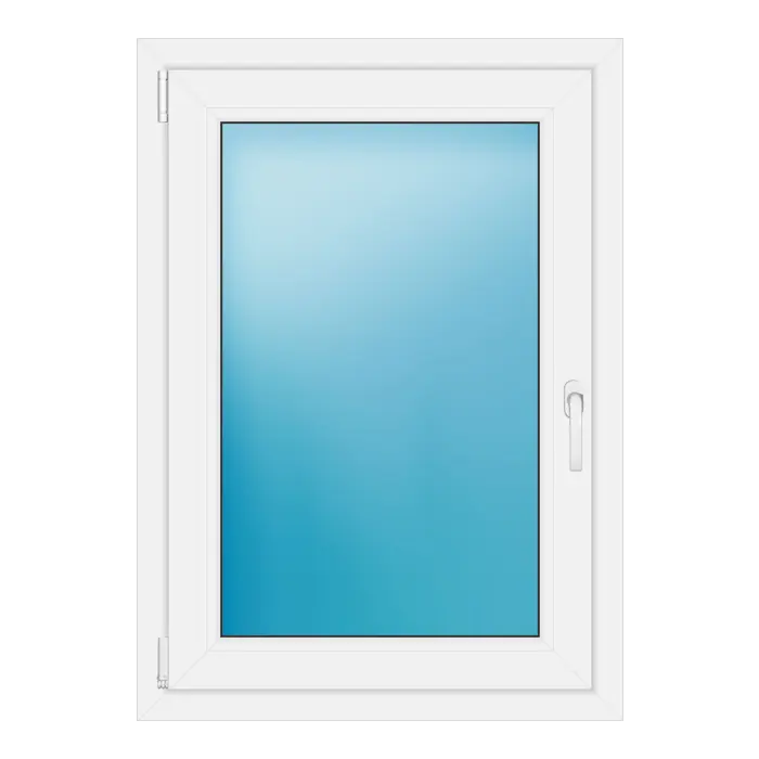 Einflügeliges Kunststofffenster 74x104 cm Weiß