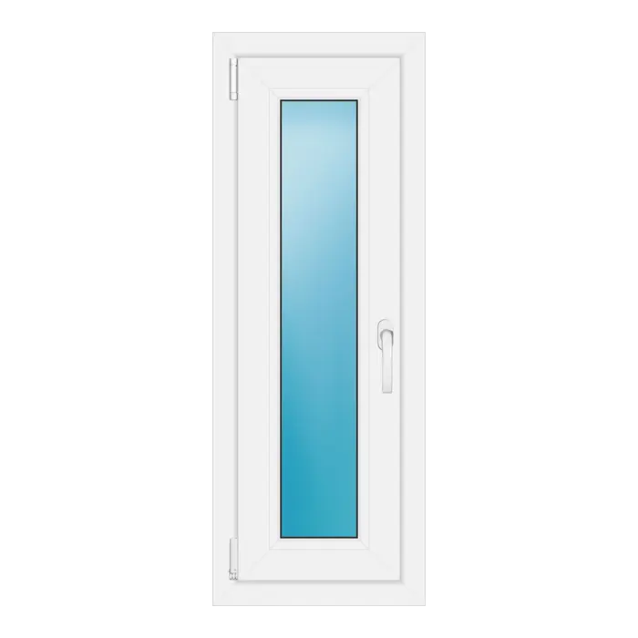 Einflügeliges Kunststofffenster 40x108 cm Weiß