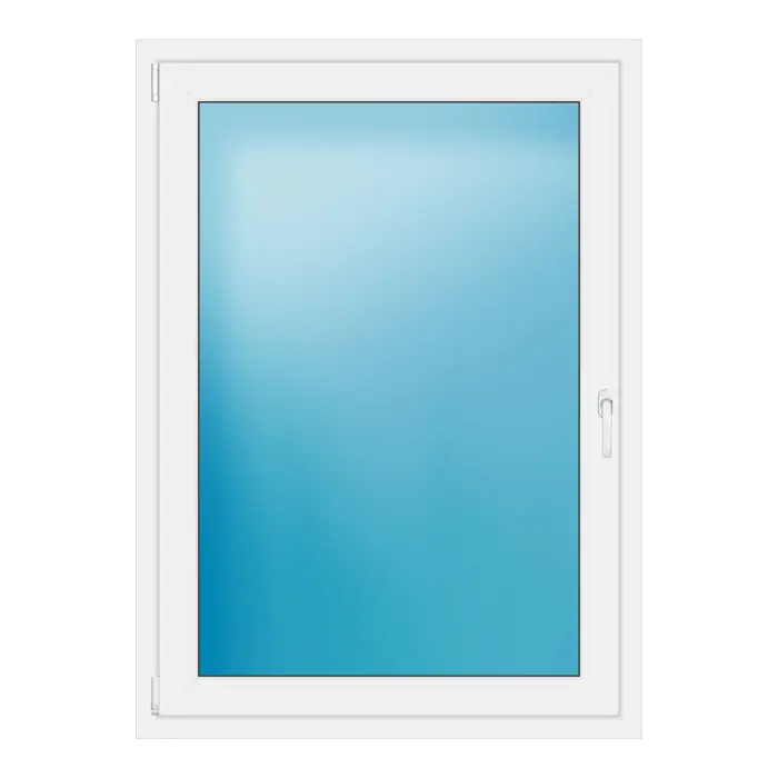 Einflügeliges Kunststofffenster 103,5x143 cm Weiß