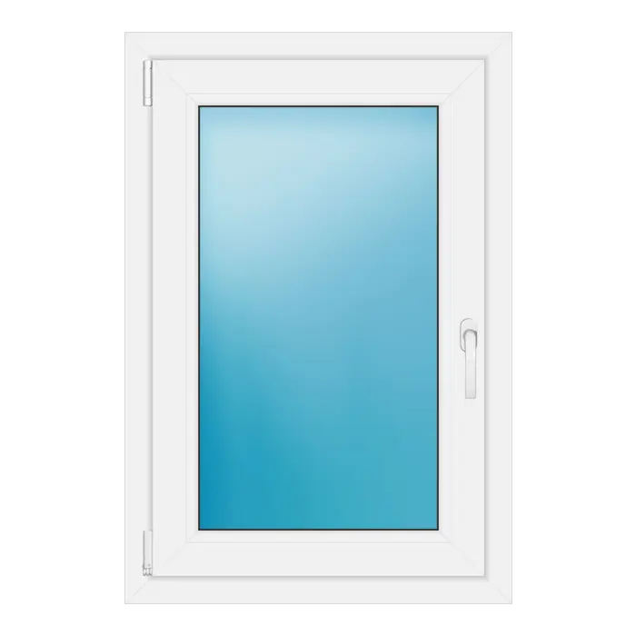 Einflügeliges Kunststofffenster 67x99 cm Weiß