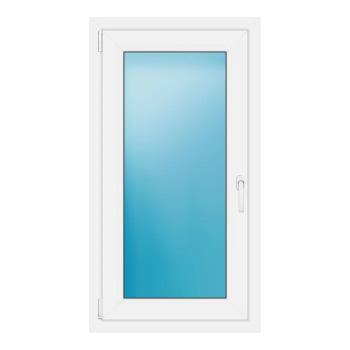 Einflügeliges Kunststofffenster 64x118 cm Weiß