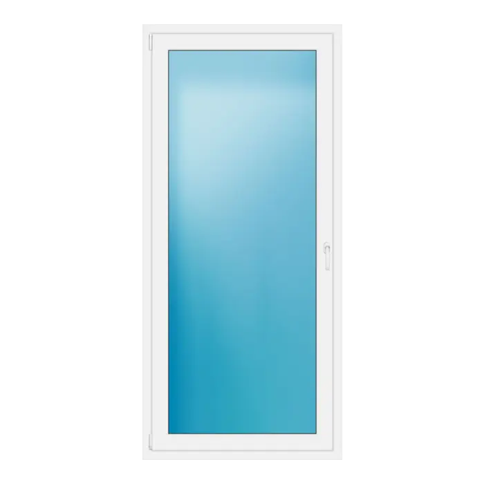 Balkontür 98,5x215 cm Weiß