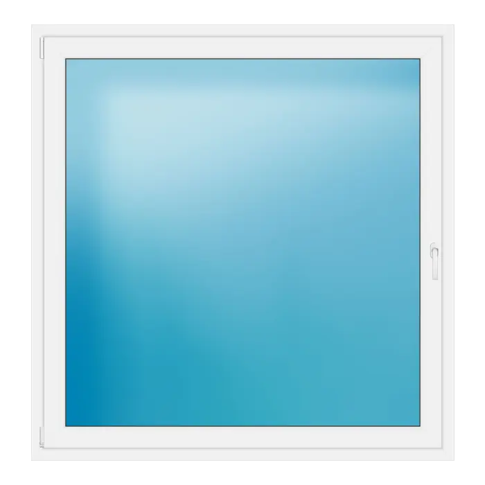 Einflügeliges Kunststofffenster 158x163 cm Weiß