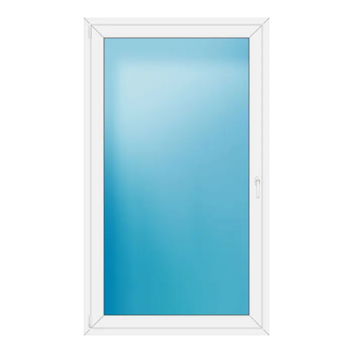 Balkontür 118x202 cm Weiß