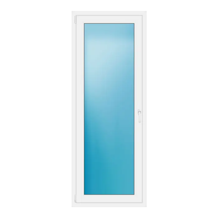 Balkontür 77x201,5 cm Weiß