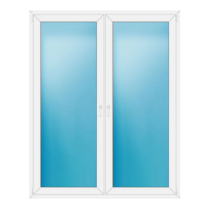 Terrassentür 170x212 cm Weiß