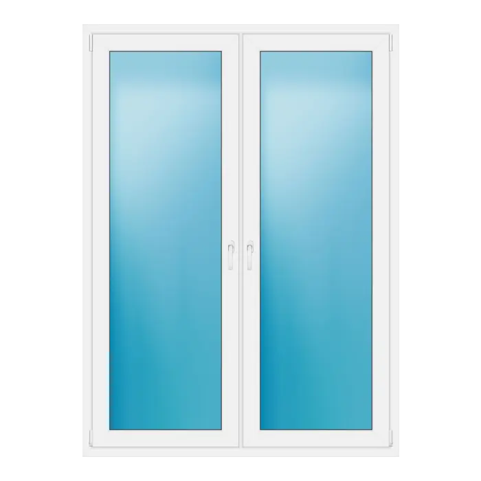 Terrassentür 150x205 cm Weiß