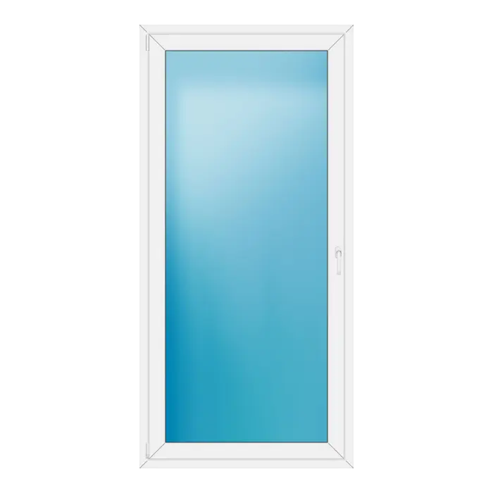 Balkontür 106x220 cm Weiß