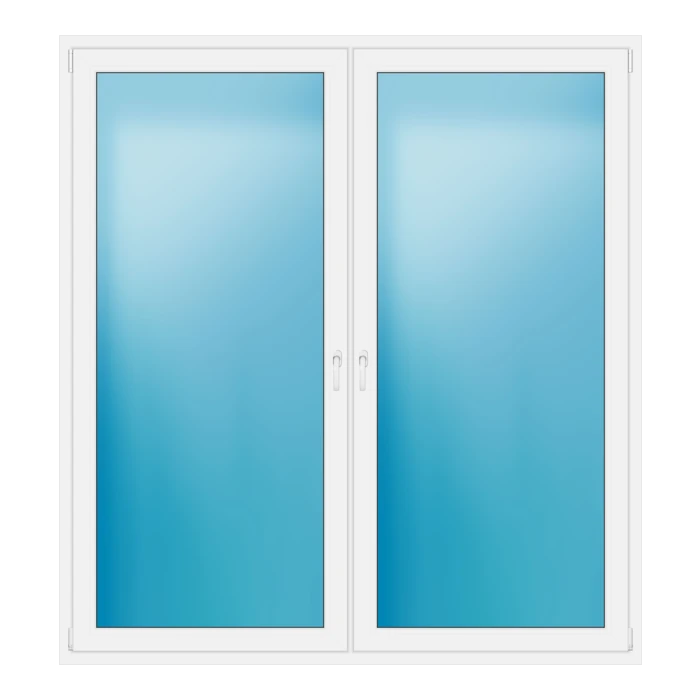 Terrassentür 200x216,2 cm Weiß
