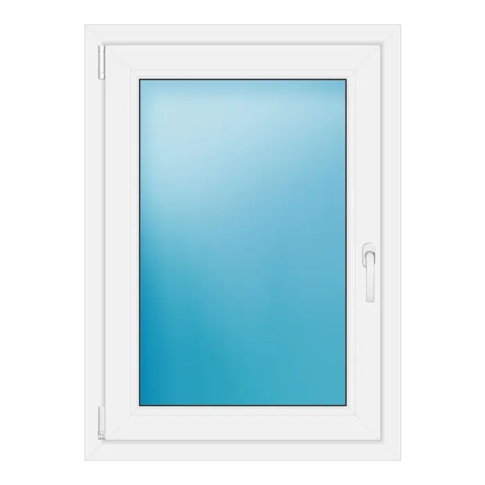 Einflügeliges Kunststofffenster 74x102 cm Weiß