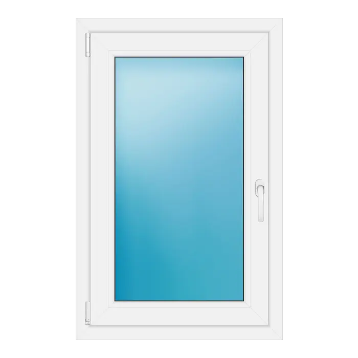 Einflügeliges Kunststofffenster 68x106 cm Weiß