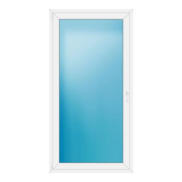 Balkontür 106x207 cm Weiß