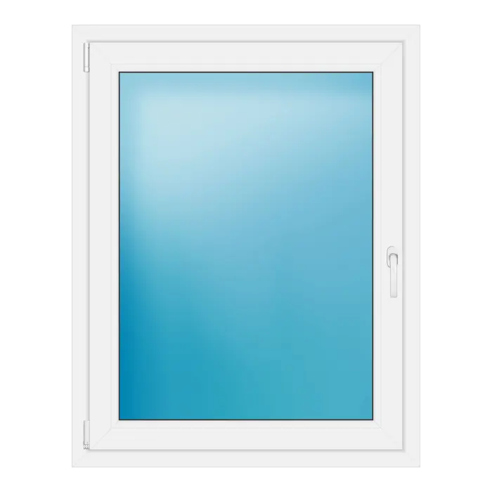Einflügeliges Kunststofffenster 94,5x120 cm Weiß