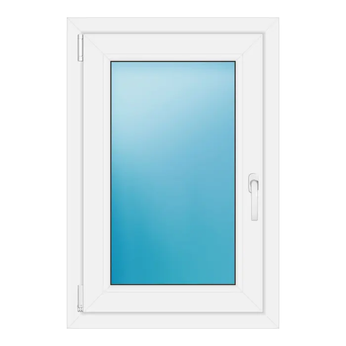 Einflügeliges Kunststofffenster 62x91 cm Weiß