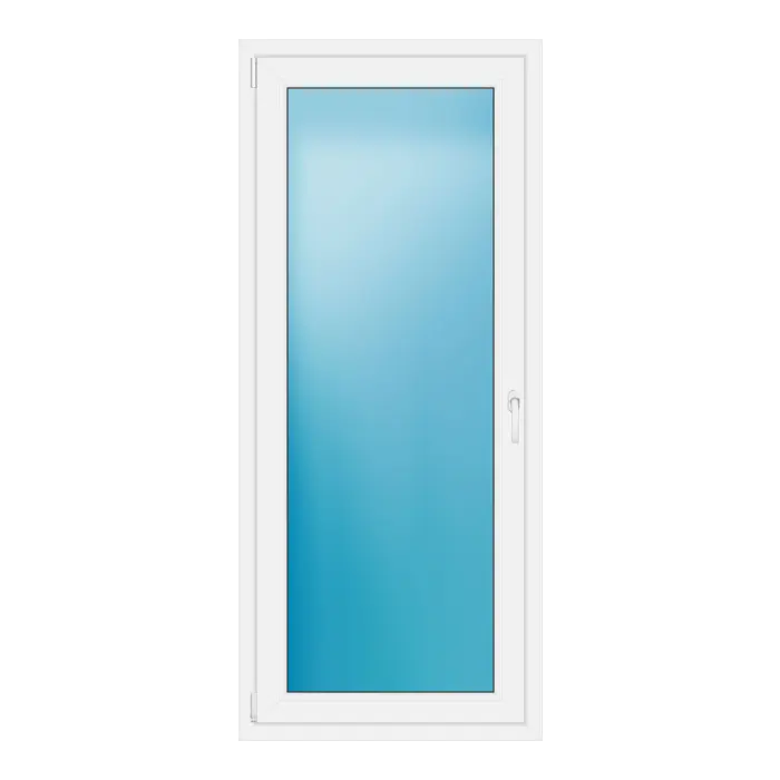 Balkontür 80x185 cm Weiß
