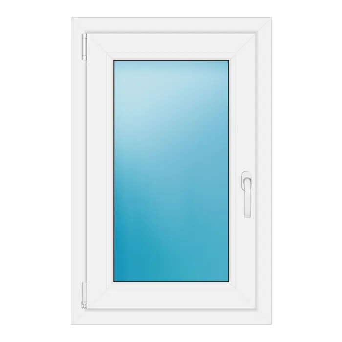 Einflügeliges Kunststofffenster 60x92 cm Weiß