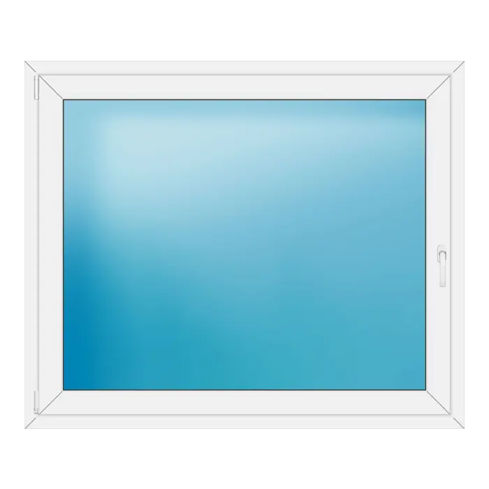 Einflügeliges Kunststofffenster 146x122 cm Weiß