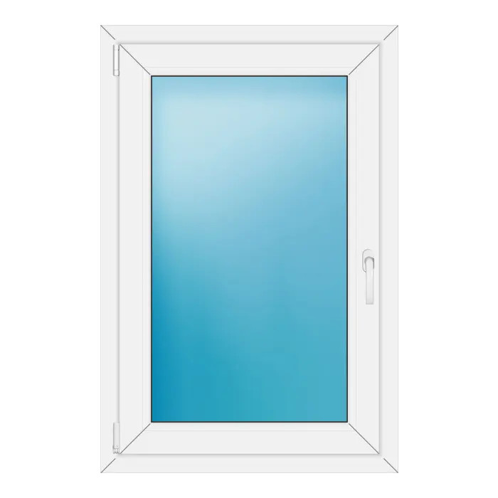 Einflügeliges Kunststofffenster 75x113 cm Weiß