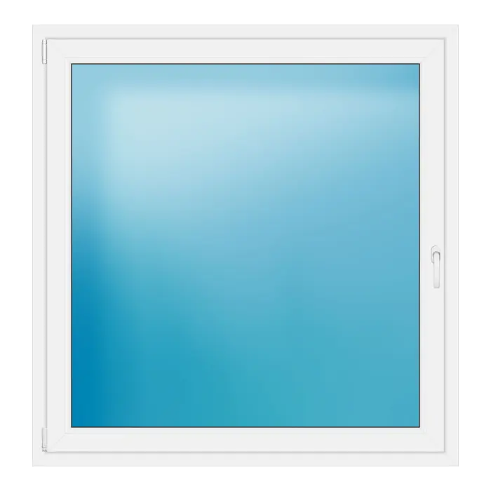 Einflügeliges Kunststofffenster 140x145 cm Weiß