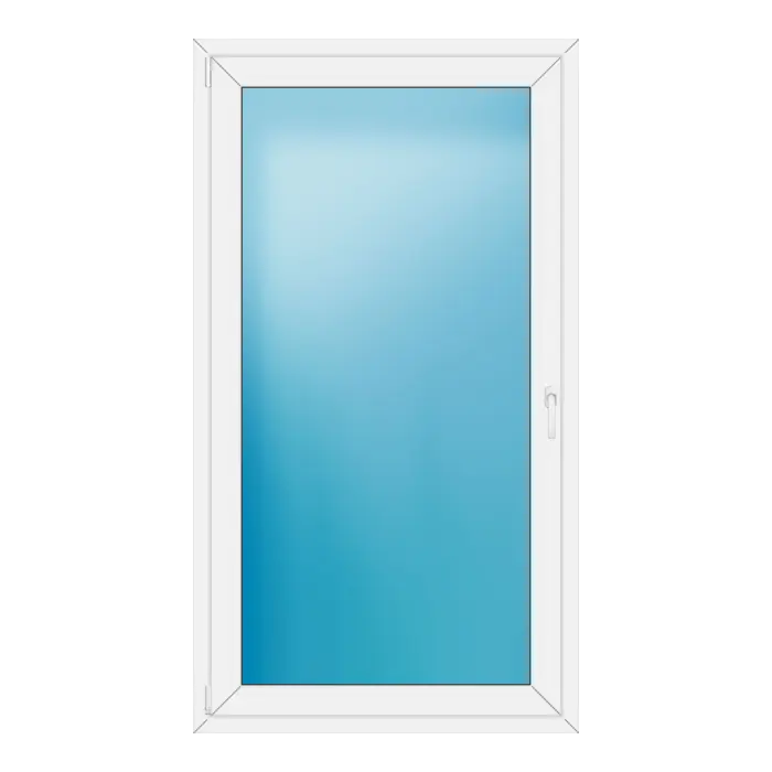 Balkontür 102x184 cm Weiß