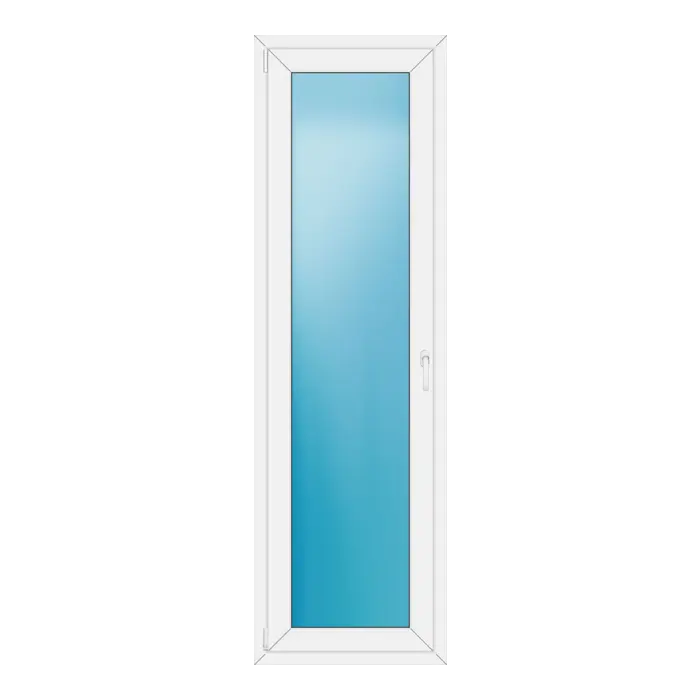 Balkontür 66x216 cm Weiß