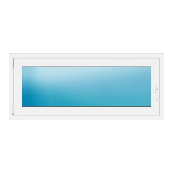 Einflügeliges Kunststofffenster 150x64 cm Weiß