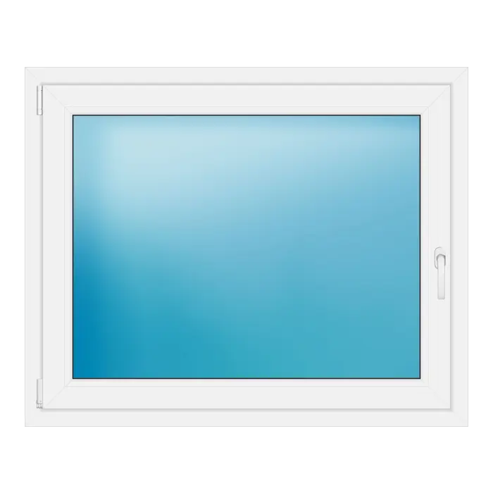 Einflügeliges Kunststofffenster 118,5x96 cm Weiß