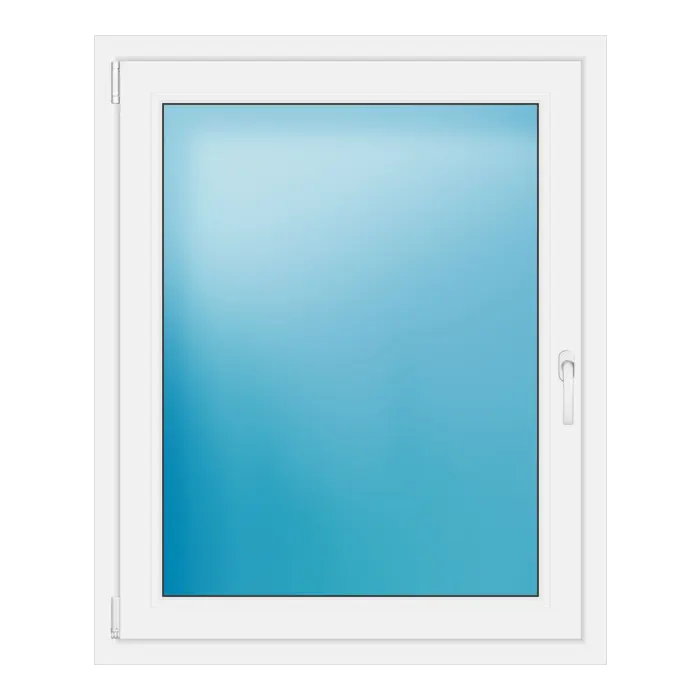 Einflügeliges Kunststofffenster 95,8x117,8 cm Weiß