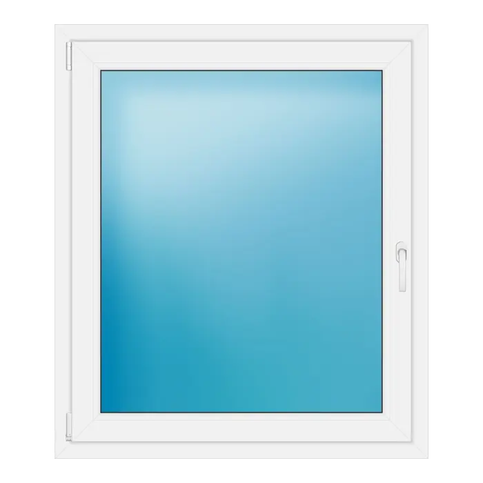 Einflügeliges Kunststofffenster 104x121 cm Weiß