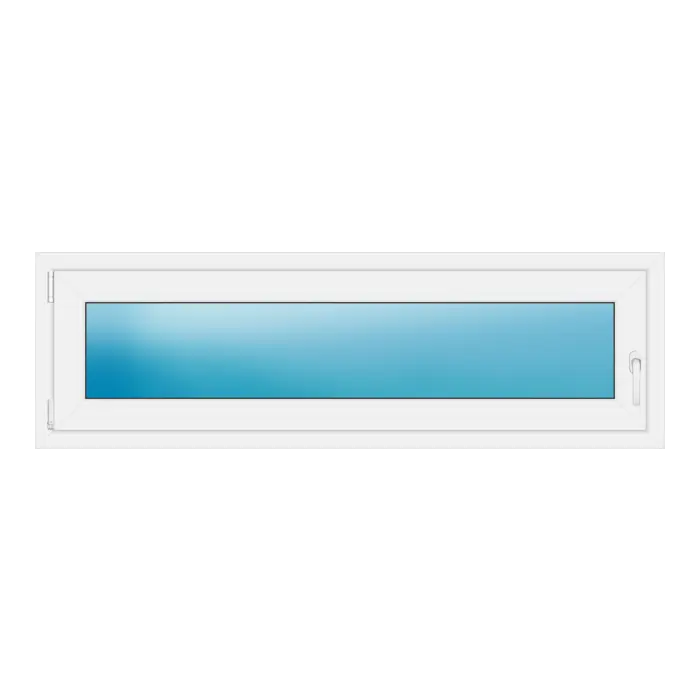 Einflügeliges Kunststofffenster 160x50 cm Weiß