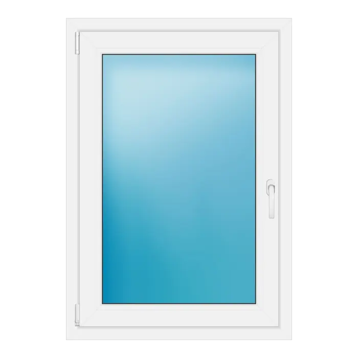 Einflügeliges Kunststofffenster 80x114 cm Weiß