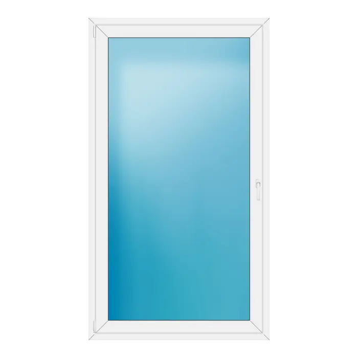 Balkontür 118x210 cm Weiß