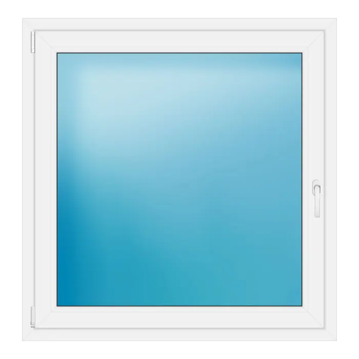 Einflügeliges Kunststofffenster 116x119 cm Weiß