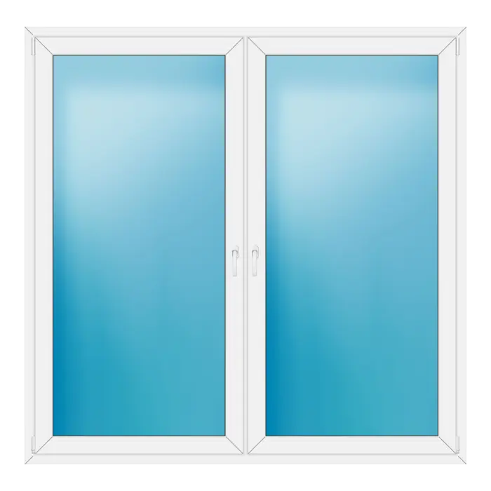 Terrassentür 200x198 cm Weiß