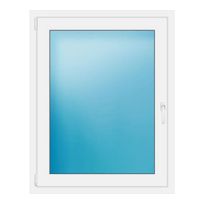 Einflügeliges Kunststofffenster 93x118 cm Weiß