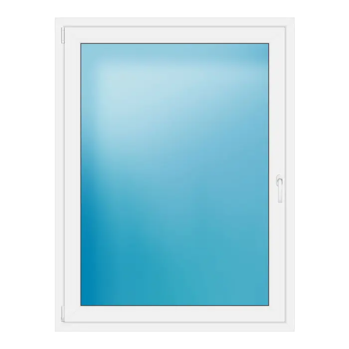 Einflügeliges Kunststofffenster 119x156 cm Weiß