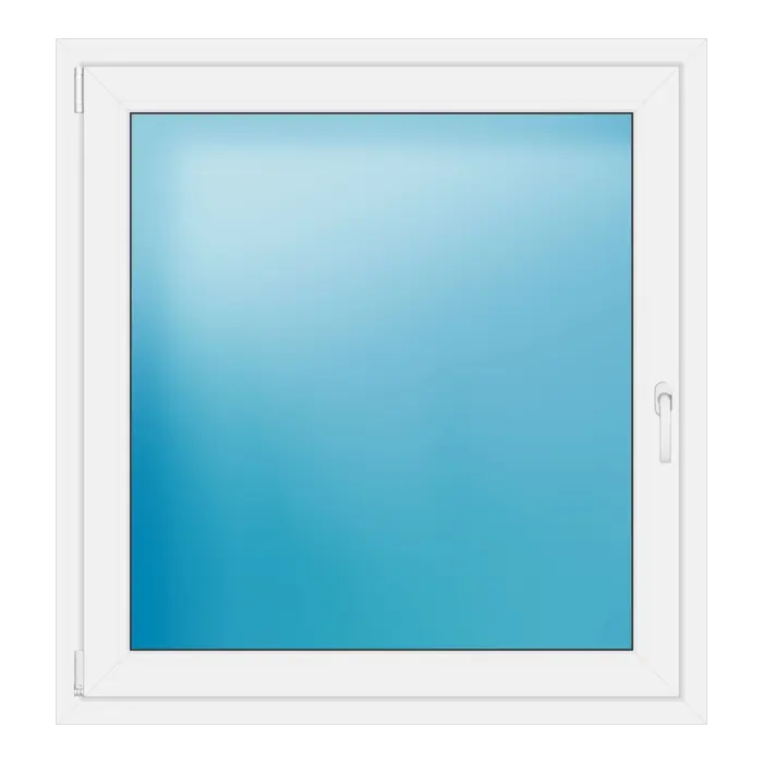 Einflügeliges Kunststofffenster 112x118 cm Weiß