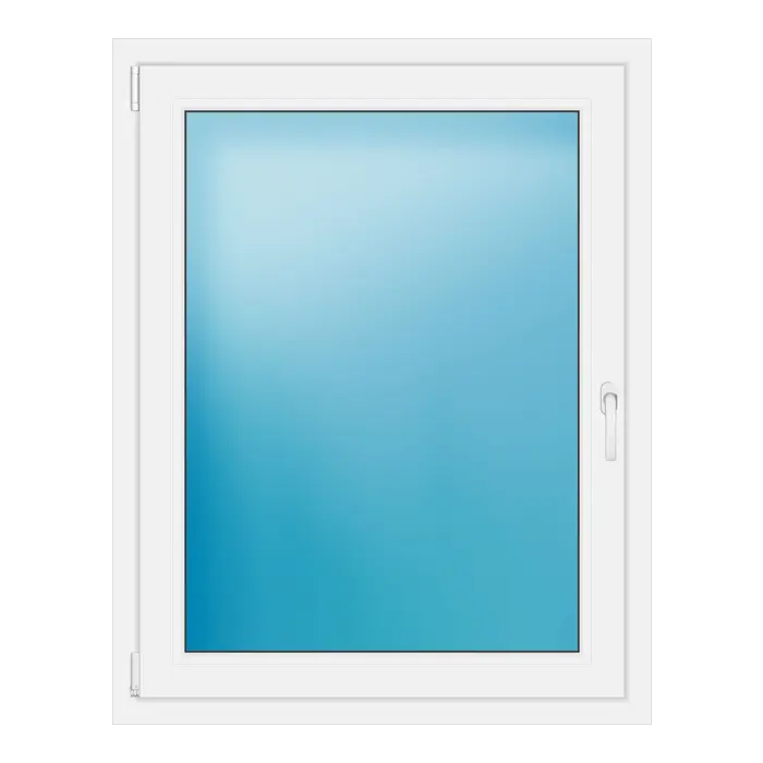 Einflügeliges Kunststofffenster 95x121 cm Weiß