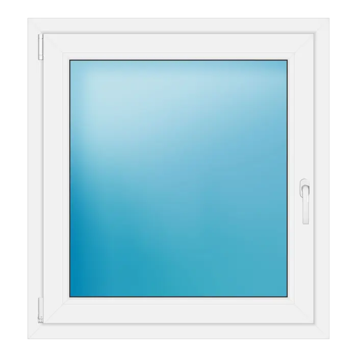 Einflügeliges Kunststofffenster 92x98 cm Weiß