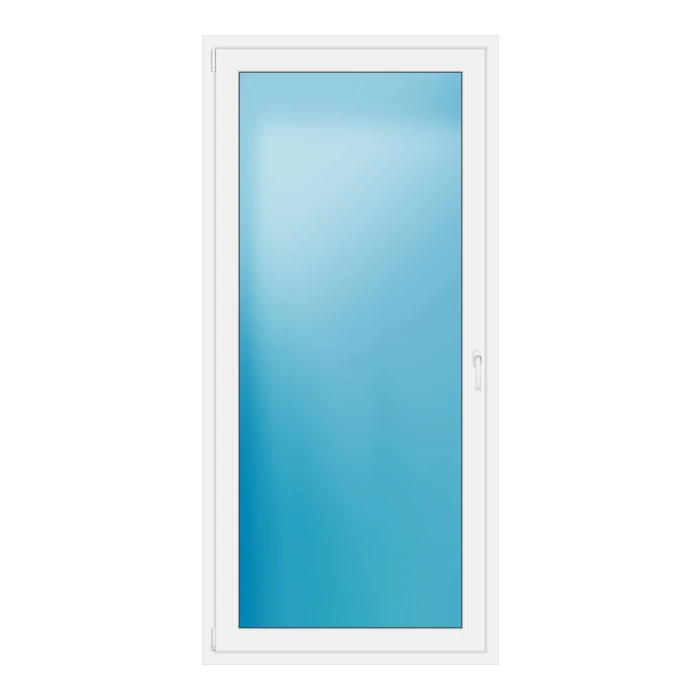 Balkontür 103x219 cm Weiß