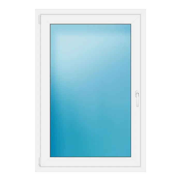Einflügeliges Kunststofffenster 95x140 cm Weiß