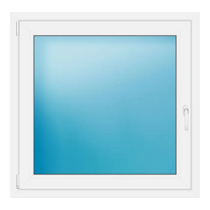 Einflügeliges Kunststofffenster 104x102 cm Weiß