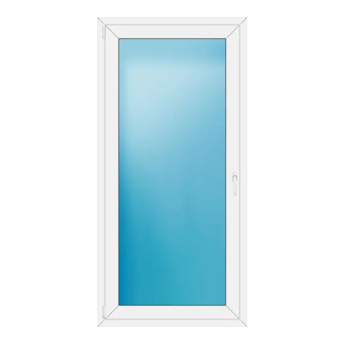 Balkontür 90x186 cm Weiß