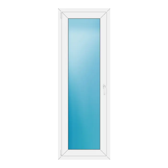 Balkontür 66x192 cm Weiß